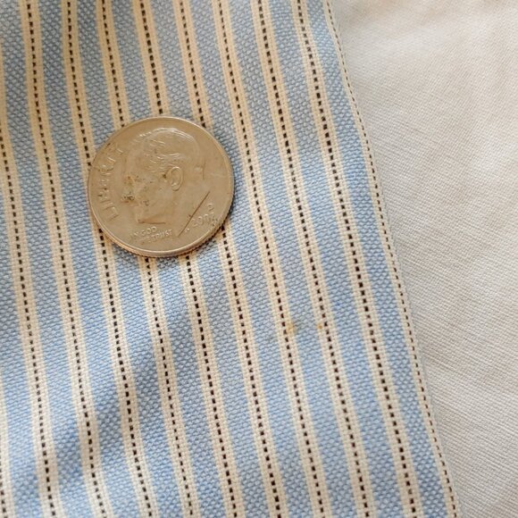 NEW THOM BROWNE BLUE Striped Wool Double Breasted BLAZER Women's RARE - Picture 15 of 16